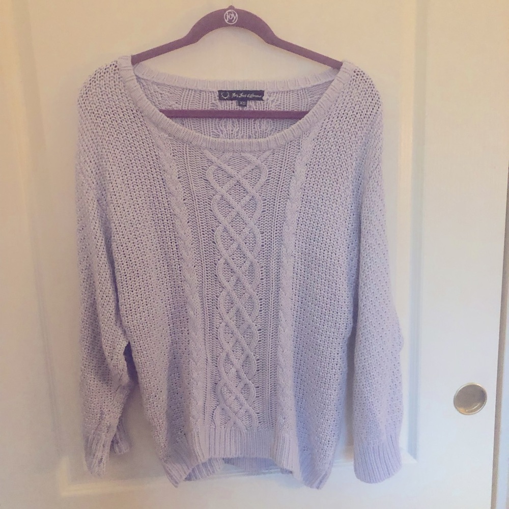 FLL Cable Knit Sweater